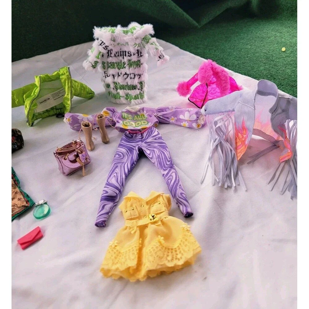 Doll Accessories Mega Lot Mini Fashion Shadow High ZURU Bags Shoes Clothes